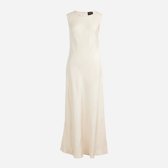 J.Crew Collection limited-edition Carolyn slip dress in luster crepe - Picture 10 of 12